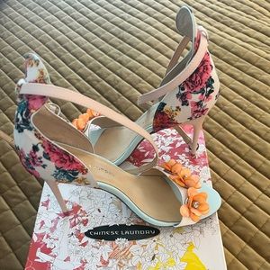 💐💐💐💐Chinese Laundry Lullaby Heels (Pink, Orange, White)💐💐💐💐